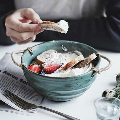 Dim Sum Bowl Gold Plates Creative Fruit Plate מגש זהב Handmade Stoneware Braided Rope Hand Compote Reutilisable Plateau Metal