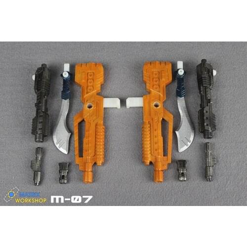 M-07 Tianyuan Power L-Class Captain Four-Change Orangutan Hand Cannon Shoulder Cannon Weapon Upgrade Kit Model Toy