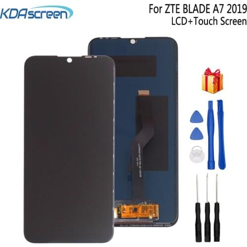 Original For ZTE Blade A7 2019 P963F02 LCD Display Touch Screen Digitizer Sensor Assembly With Tools For ZTE A7 LCD