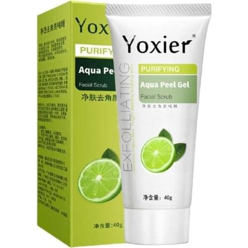 Exfoliating Gel Deep Cleaning Scrub Acne Blackhead Removal Whitening Nourishing Oil Control Face Cream