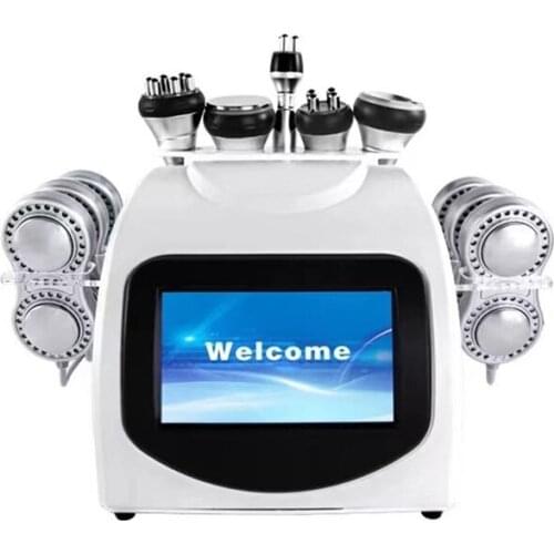 Professional Radio Frequency Fat Ultrasonic RF Laser 6 In 1 40K Cavitation Machine Kim 8 Slimming System