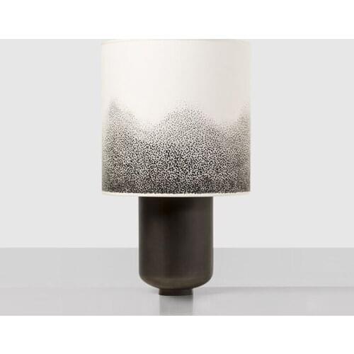 Nordic Table Lamp Modern Creative Iron Table Lamps For Living Room Bedroom Study Desk Decor Home E27 Fabric Night Bedside Lamp