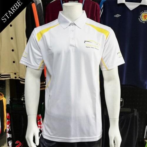 Top quality sublimation shirts 100% Polyester custom Golf shirt dry fit t-shirt