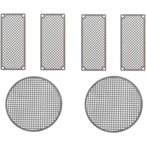 Upgrading Parts Metal Tank Guardrail Protective Steel Mesh Net for 1/16 Henglong Tank 3879 Panther Tank