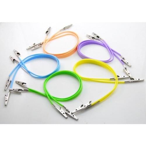 10Pcs/set Dental silica gel Bib Clips Flexible Napkin Holder 5 Colors