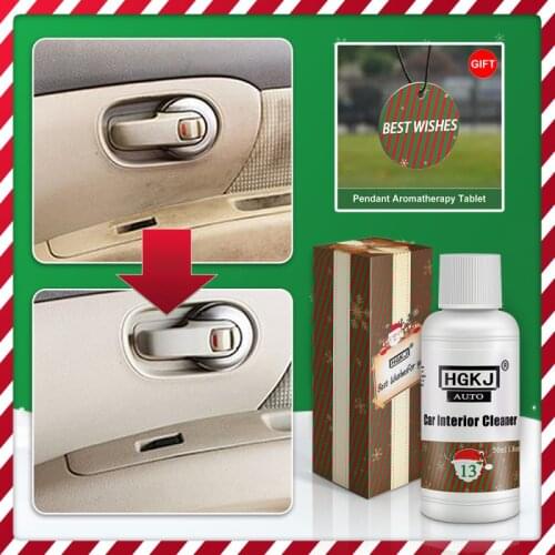 2020 HGKJ-AUTO-Xmas-13 Car Interior Cleaner Cleaning Car Roof Interior Cleaning Agent Plastic Foam Agent Car Accessories TSLM1