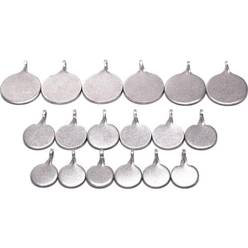 6Pcs/lot 2.5/3/4cm Stainless Steel Target Bullseye for Shooting Hunting Slingshot Catapult Aim For Airsoft Hunting Wargame