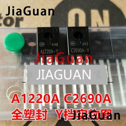 4pair ON 2SA1220 2SC2690 Y TO-126 A1220A-Y C2690A-Y Audio Power Amplifier 2SA1220A-Y 2SC2690A-Y Audio pair A1220A C2690A
