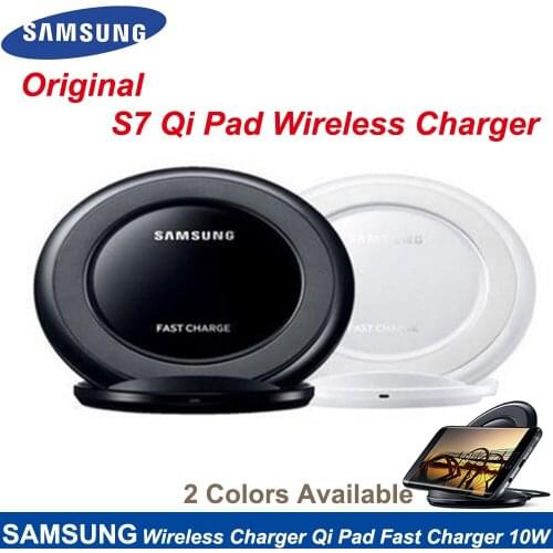 Original Samsung Wireless Charger Qi Pad Fast Charge For Samsung Galaxy S10 S9 S8 Plus S7 edge Note10+/iPhone 8 Plus X,EP-NG930