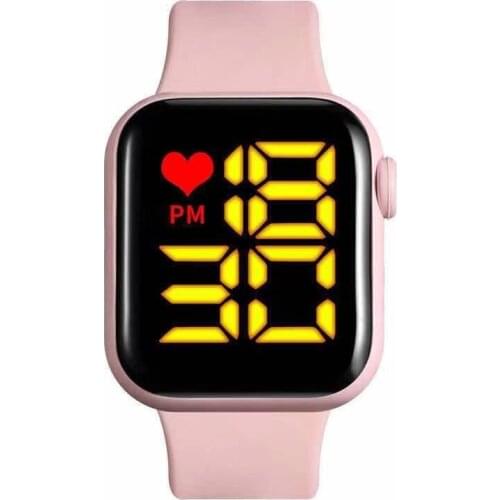 Watch for Women LED Digital Watch Fashion Casual Simple Silicone Womens Watches Electronic Clock Montre Femme Zegarek Damski