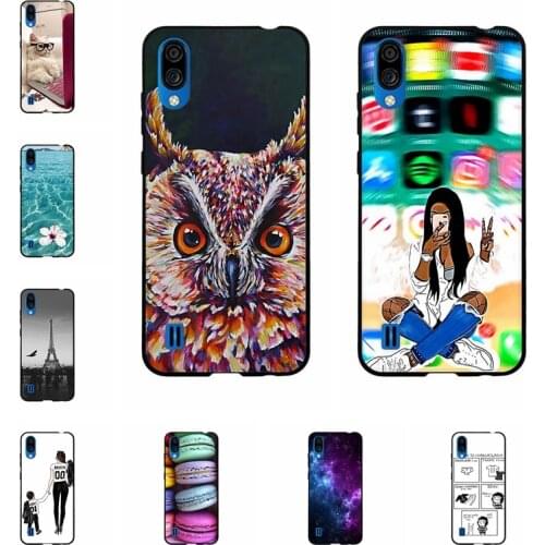 Phone Case for ZTE Blade A5 2020 Case Bumper Anti-knock TPU Silicone Protective Cat Painted Cases for ZTE A5 A 5 2020 Case Cover
