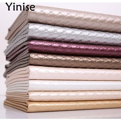 50x138cm Synthetic Leather Fabric Dot Soft PU Leather Fabrics Sewing DIY Bags Sofa Bed Faux Artificial Leather Home Decoration
