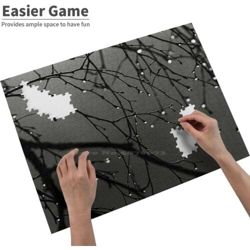 Tree Artwork 300 500 1000 Pcs Jigsaw Puzzle For Adult Kids Game Toy Gift Trees Plants Quotes Inspirational Follow Me Follow