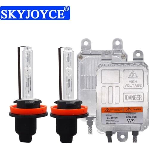 SKYJOYCE 55W Cnlight Car Bulb Headlight Kit Xenon H7 H1 H3 H11 D2H 4300K 5000K 6000K AC 55W Slim Canbus Xenon Ballast Reactor