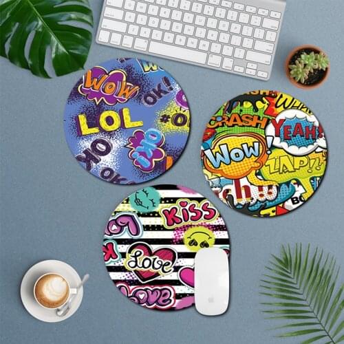 Desk Mats Waterproof PU Leather Mini Mouse Pad 22x22cm Laptop Mouse Mat Keyboard Desktop Protector Office Supplies
