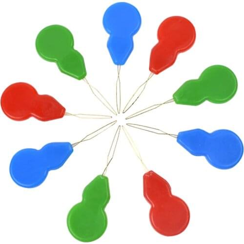 Hot 1PC Insertion Tool Bow Wire Hand Machine Sewing Stitch Hand Sewing Machines Needle Threader Slivery Random Color