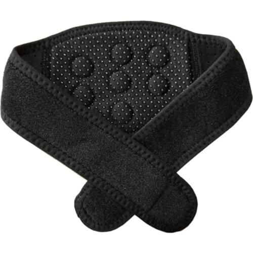 Magnetic Tourmaline Belt Back Neck Lumbar Shoulder Self-heating Therapy Posture Health Care Pain Relief Support Strap EK-New