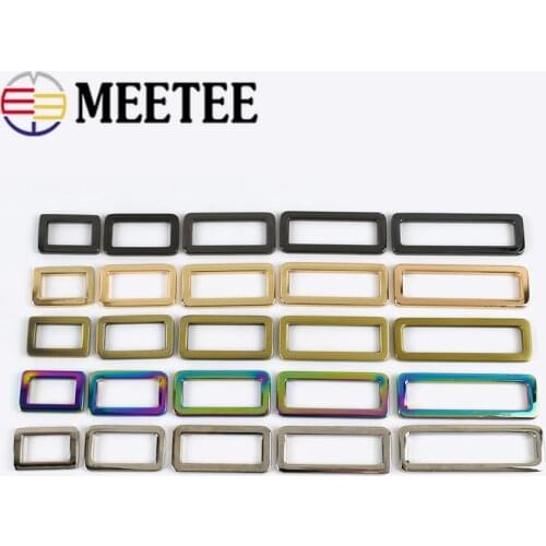 20/25/32/38/50MM Metal D Ring Buckles Adjustable Belt Buckle for Backpack Straps Shoes Bags Dog Collar Belt Garment Accessories