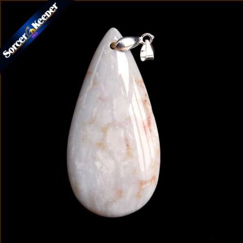 Natural Chrysanthemum Coral Fossil Stone Beads Pendants Necklaces Wholesale Bijoux Necklace For Mens Jewelry Specimen US021
