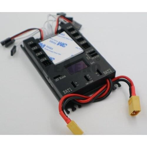 Mini Power DP Pro Mini Servo Section Board Power Box with BEC for Gas Plane