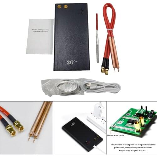 Portable Spot Equipment 6 Gears Adjustable Spot Welding Machine for Energy Storage 6700mAh 18650 Battery