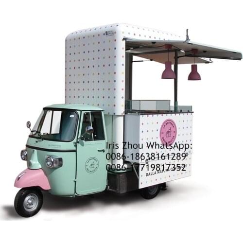 Most Beautiful Designs Piaggio Mobile Bar Piaggiao Ape Food Truck For Sale USA
