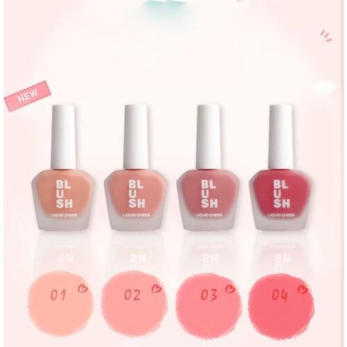 Face Liquid Blusher Contour Makeup Long-lasting Matte Make Up Natural Cheek Contour Blush