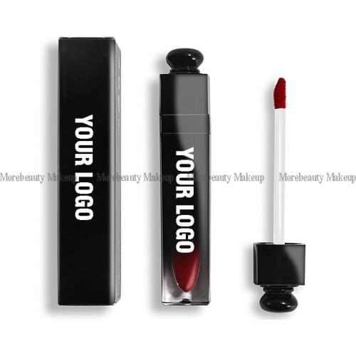 50pcs Custom Private Label Women Lipgloss Wholesale Bottle Shiny Glitter Glossy Makeup Lip Gloss Custom Liquid Lipstick Bulk
