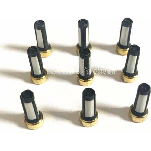 100pieces 13.8*3*6mm basket micro filter for 0280156139 parts for mitsubishi car fuel inejctor service kits for AY-F104