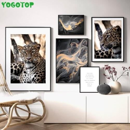 Jungle Animal leopard Diamond Painting 5D DIY Diamond Embroidery Full Mosaic Cheetah Close Up Shot Abstract Landscape YY5214