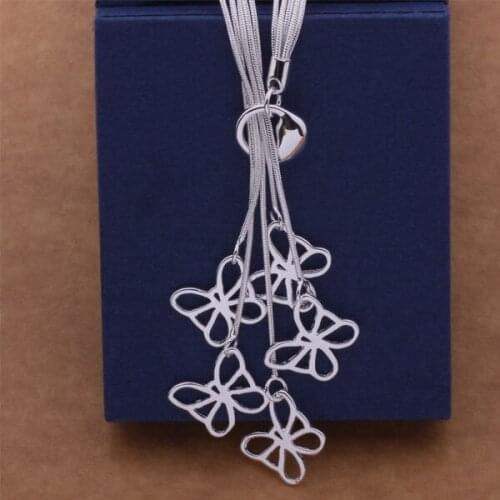 AN496 Trendy wholesale r Necklace, r fashion jewelry Tai chi five butterflies /btvaklca grrapiyar plated