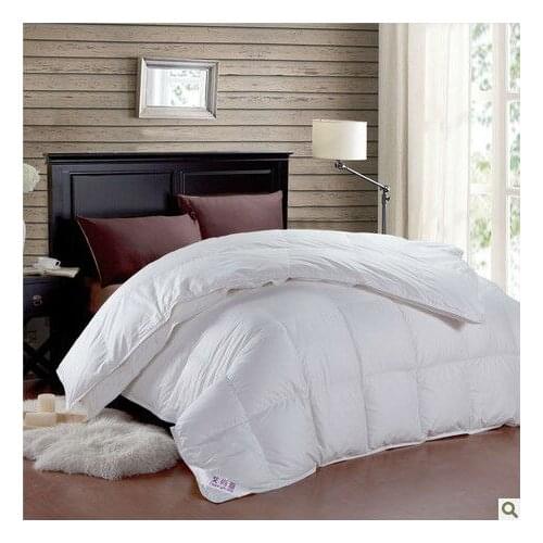 Free Shipping 440GSM Hot Sell Goose Down Quilt Doona Comforter Blanket Queen Or Make Any Size