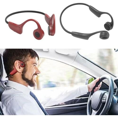 Wireless Bone Conduction Headphones Bluetooth 5.0 with Mic 8GB Memory for Outdoor Sport