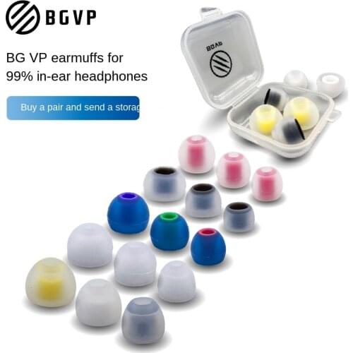 BGVP E Set Soft Silicone Ear Pads Earphone Eartips Suit In-ear Earbuds Cover Accessories