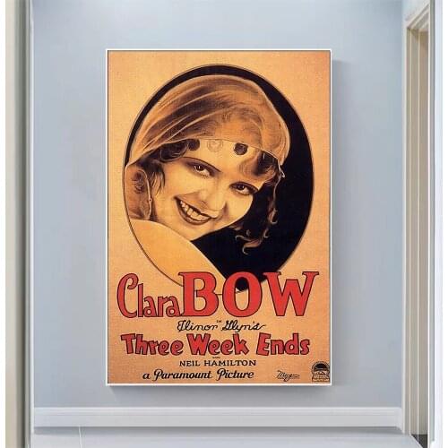 CP1186 Three Weekends Classic Hot Movie Print Silk Fabric Poster Indoor Wall Art Decor Gift