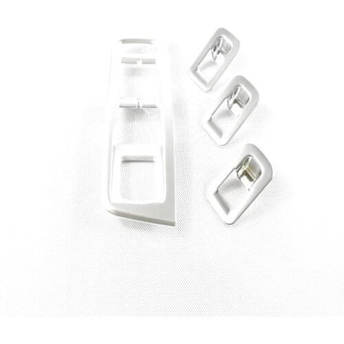 Door Handle Holder Window Lift Switch Cover Trim Interior Moulding Armrest Frame For Volkswagen VW Touran 2016 2017 ABS Matte