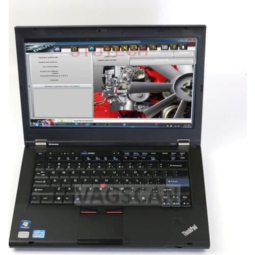 T420 diagnostic laptop 2 in 1 for CLAAS CDS 7.3.4 software +Deutz SerDia 2010 software