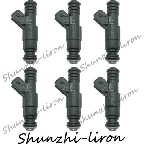 6PCS Fuel Injector Nozzle For 87-98 JEEP 4.0L REPLACE High impedance 0280155703