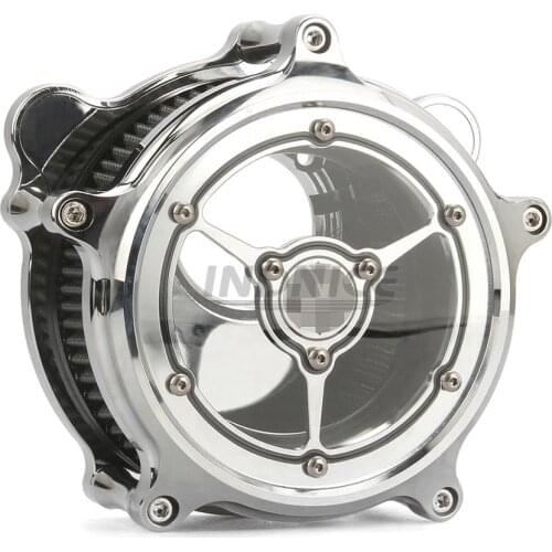 Chrome see through clarity Air filters for harley FLHTCU FLHR air filter flhx 08-16 ,air filter softail 2016-2017