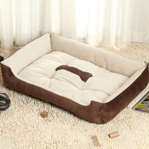 Footprint Dog kennel Cat Rabbit Bed House Dog Beds cage playpen for Small/large big heavy Dogs Bed Mats Pet Blankets for Dogs