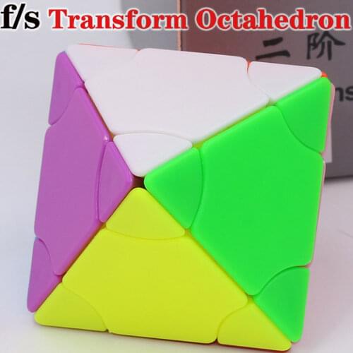 Magic Cube Puzzle fs LimCube 2x2x2 Transform Octahedron Special 8 Faces Shape Cube Professional Educational Twist Wisdom Toys