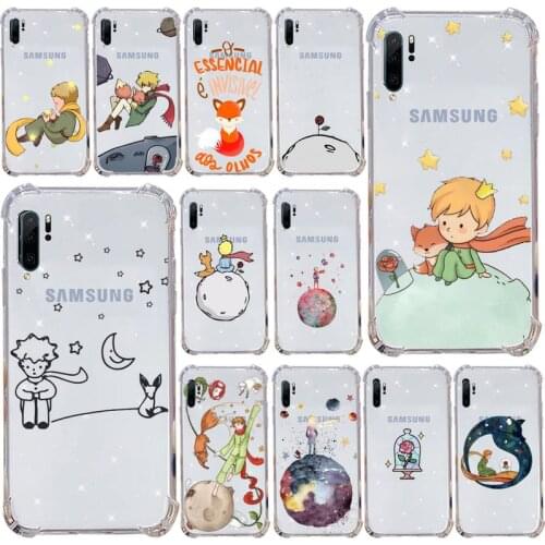 Le Petit Prince Little Phone Case Transparent for Samsung s9 s10 s20 Huawei honor P20 P30 P40 xiaomi note mi 8 9 pro lite plus
