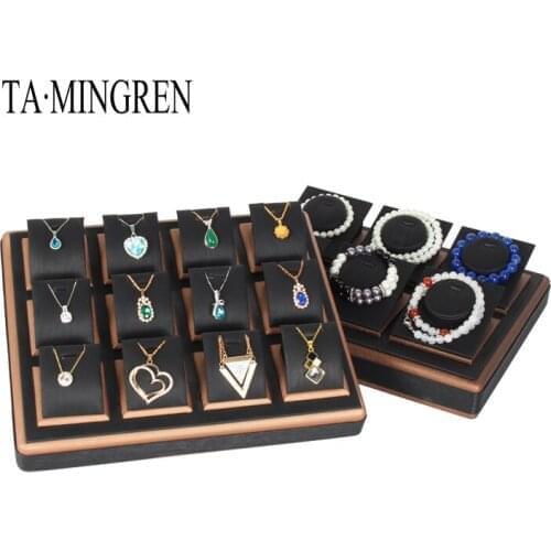 Organizer Bracelet Pendant Necklace Use display tray Various specifications can be customized High-end fashion display stand