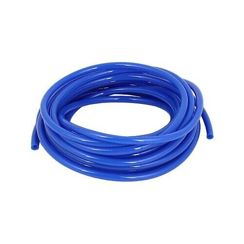 PU Flexible Air Tubing Pneumatic Pipe Tube Hose Blue 8x5mm 1.5mm Thickness 8M