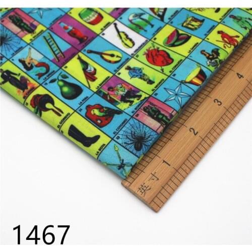 Half yard 45*140cm cartoon character Tissue Kids Home Textile polyester cotton fabric mask 1467