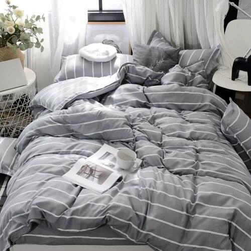 Bed Adornment 2 Person...Bed Linen Euro Nordic Bed Cover 135 Bedding Set Bed Linen Bedspread Duvet Cover for Home Pillowcase