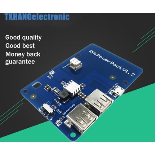 Raspberry Pi 3 Power supply Module with 2 USB Output Lithium power supply expansion board for RPI 3 Model B diy electronics