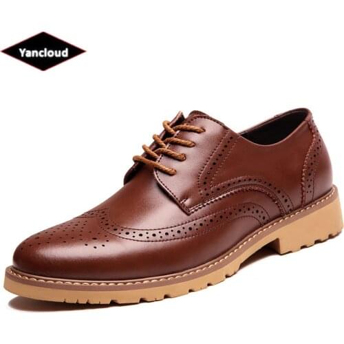 YanCloud Brogues For Men