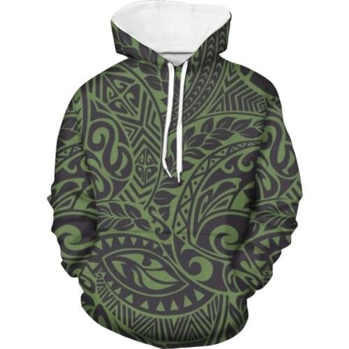 Dropshipping Polynesian Samoan Style Women Printing Womens Hoodie Long Sleeve Hoodie Print Fall Girl Fashion Leisure Hoodies