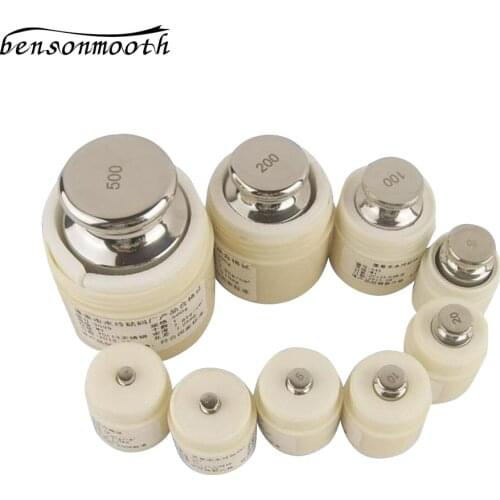 1g 2g 5g 10g 20g 50g 100g 200g 500g F1 M1 grade Stainless steel Milligram Calibration Weight Set For Electric scale Balance Test